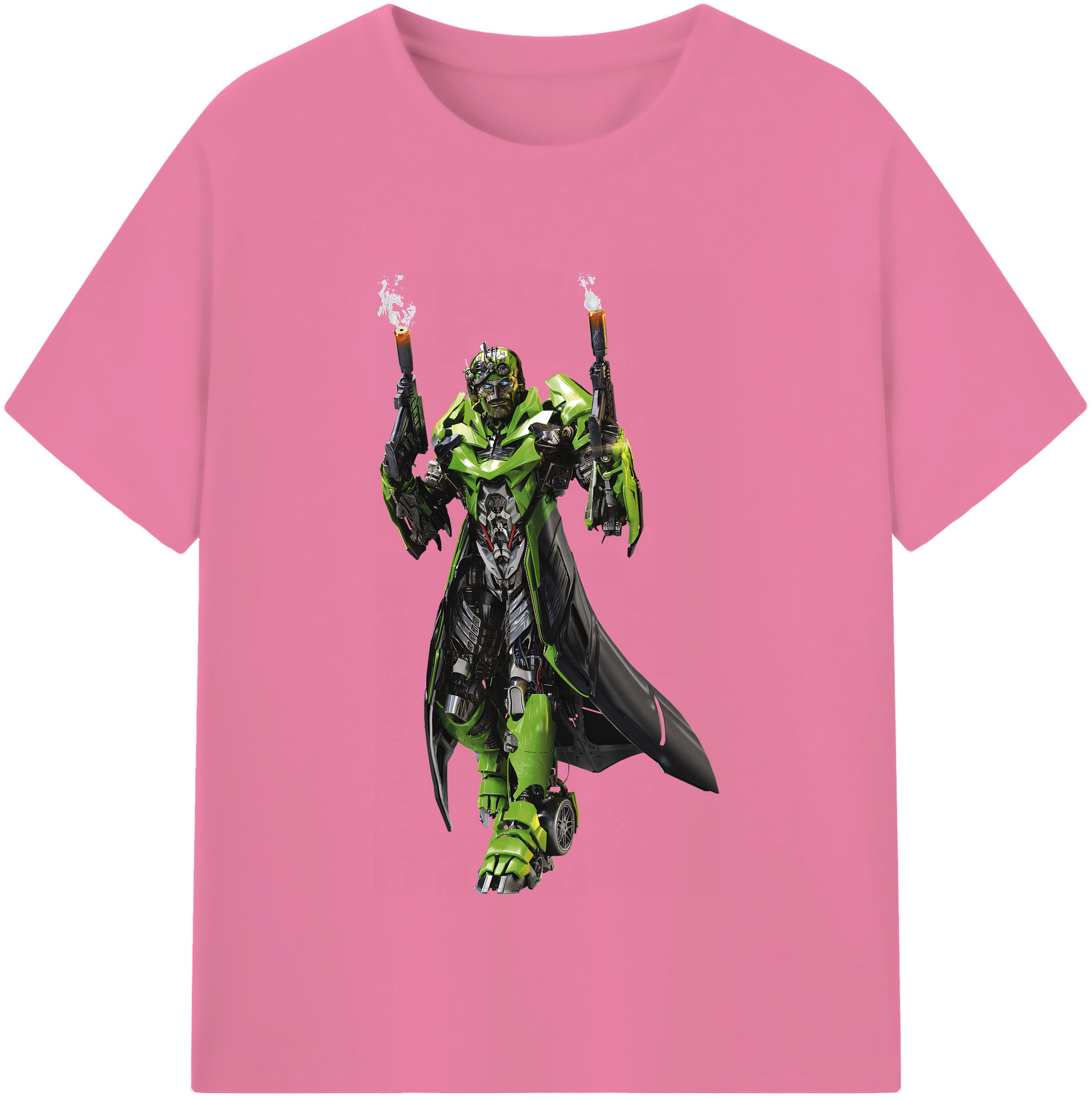 （画像用） Transformers トランスフォーマー 綿100％半袖Tシャツ（フロントプリント）